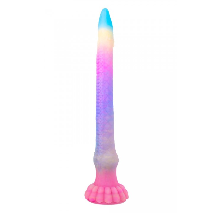 NMC 17.5 INCH SILICONE MONSTER DILDO GLOW IN THE DARK