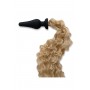 WHIPSMART 4.5 INCH SILICONE PLUG WITH BLONDIE PONY TAIL