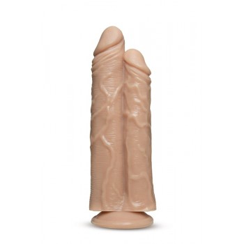 Dr oda - dvigubos bėdos - dvigubo veleno dildo 10,5 '' - vanilė