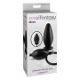 ANAL FANTASY COLLECTION INFLATABLE SILICONE PLUG BLACK