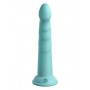 DP Slim Seven Teal dildo, 17.8