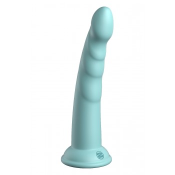 DP Slim Seven Teal dildo, 17.8