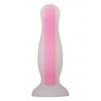 Anālais spraudnis Evolved Luminous Plug Small, rozā