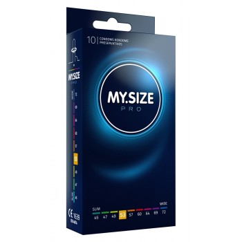 MY SIZE PRO CONDOMS 53 MM 10 UNITS