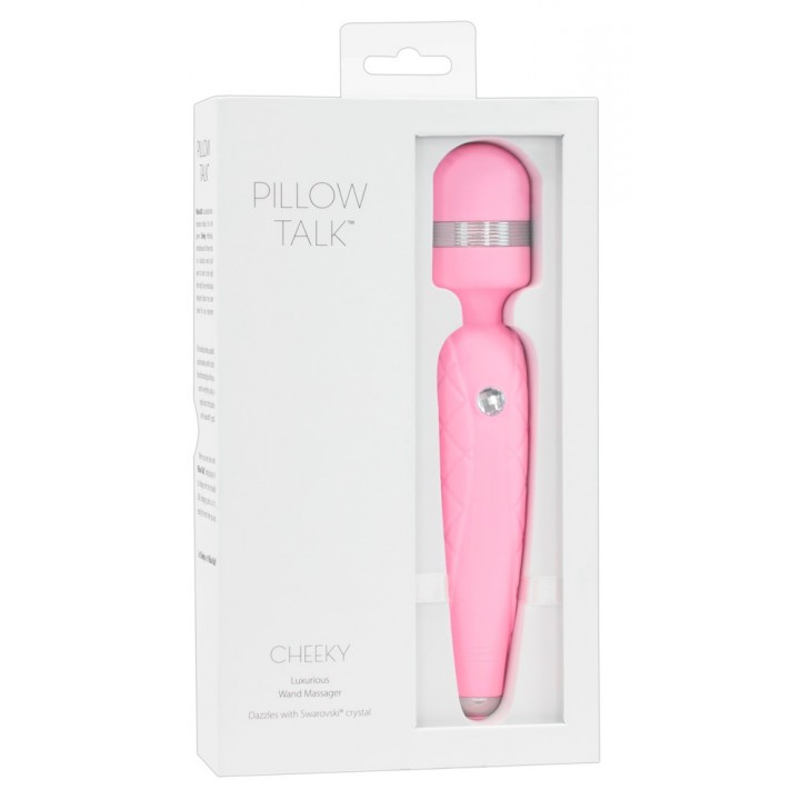 Cheeky Wand Massager Pink Pillow Talk