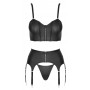 Top Set rhinestone zip XL