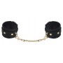 BK Handcuffs Velvet black