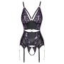 Basque with purple M - Cottelli LINGERIE