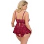 Babydoll red 2XL