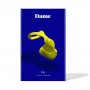 Dame - Fin Finger Vibrator Yellow