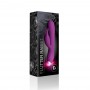 Vibrators ROCKS-OFF FLUTTER RABBIT RECHARGEABLE VIBRATOR - PURPLE