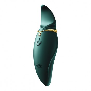 Zalo Hero Jewel Green - Clitoral PulseWave Massager