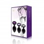 RS - Soiree Booty Plug Set Black