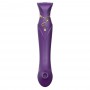 „Zalo“ - „Queen Set G -SPOT“ pulsējošs Vibrators „Twilight Purple“