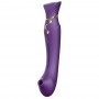 „Zalo“ - „Queen Set G -SPOT“ pulsējošs Vibrators „Twilight Purple“