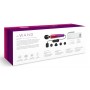 Vibrators le Wand Die Cast Plug-in Ombre, sarkans/purpursarkans