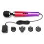 Vibrators le Wand Die Cast Plug-in Ombre, sarkans/purpursarkans