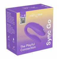 Vibrators pāriem We-Vibe Sync Go, violets