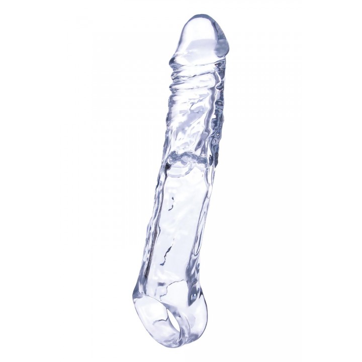NMC 7.5 INCH PENIS EXTENDER WITH BALL STRAP CLEAR