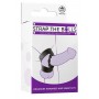 NMC SILICONE COCK STRAP WITH BALL STRETCHER BLACK