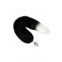 WHIPSMART 2,5 INCH METAL PLUG WITH 14" BLACK INDIGO FOX TAIL