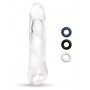 SIZE UP CLEAR VIEW PENIS EXTENDER WITH BALL LOOP CLASSIC