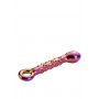 Glamour glass ribbed g-spot dildo