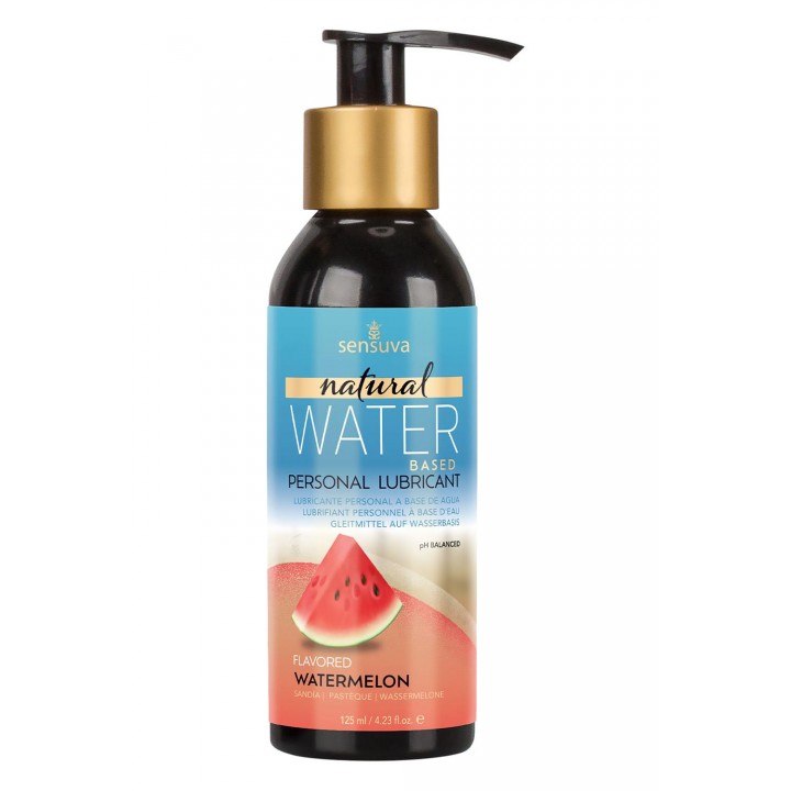 Vandens pagrindo lubrikantas Sensuva, 125 ml