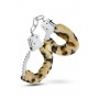 TEMPTASIA BEGINNER CUFFS LEOPARD