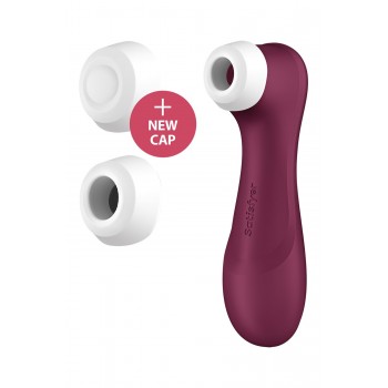 Klitora stimulators Satisfyer Pro 2 Generation 3 Liquid Air, bordo