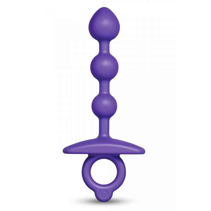 B-VIBE ZIP SILICONE ANAL BEADS