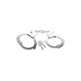 FETISH FANTASY SERIES BEGINNER'S METAL CUFFS SILVER