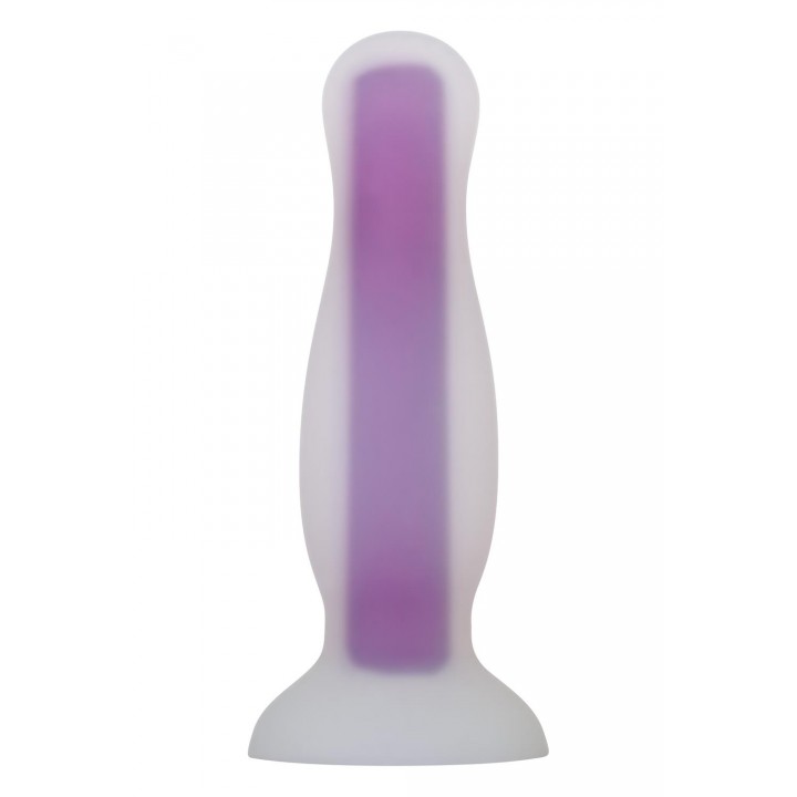 Anālais spraudnis Evolved Luminous Plug Medium, violets