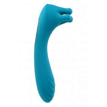 Vibrators Evolved Heads or Tails vibrators ar klitora stimulatoru, zils