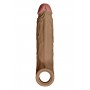 SHAFT SHEATH MODEL F 6.9 INCH LIQUID SILICONE SLEEVE OAK