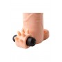 VIRGITE S5 REALISTIC VIBRATING PENIS SLEEVE S5 19 CM FLESH - Virgite