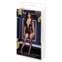 Baci - Fishnet Garter Catsuit - Black