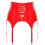 Vinyl Suspender Straps red 2XL