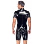 Men's Short Vinyl Playsuit 2XL