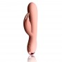 ROCKS-OFF FLUTTER RABBIT RECHARGEABLE VIBRATOR - PINK