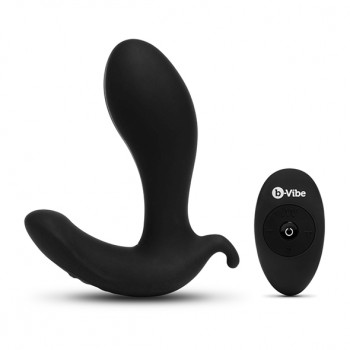 Prostatas masažieris B-Vibe Expand Plug, melns