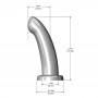 „Fleshlight“ - „Herspot Dildo Golden Rose“, M