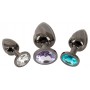 ANOS Metal Butt Plug Set Diamo