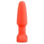 Anālais stimulators B-Vibe Rimming 2, oranžs