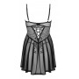 Seksīga kleita Obsessive Babydoll, XS/S, melna