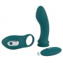 Vibrators pāriem Couples Choice RC 3in1, zaļš