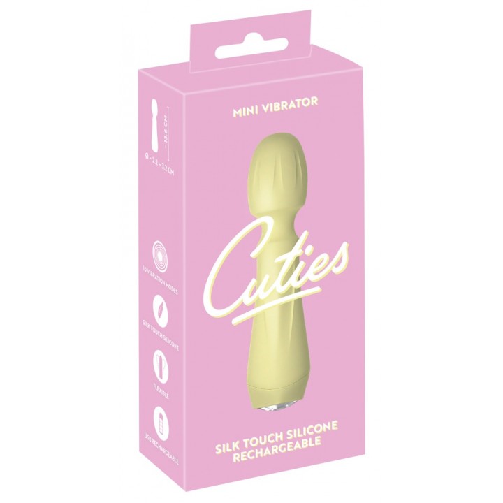 Cuties Mini Vibrator Yellow 4.