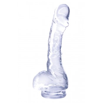NMC 4 INCH REALISTIC DILDO WITH SUCTION CUP CLEAR