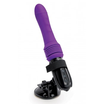 WHIPSMART THRUSTING SEX MACHINE WITH HANDSFREE SUCTION MOUNT