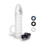 SIZE UP CLEAR VIEW VIBRATING PENIS EXTENDER